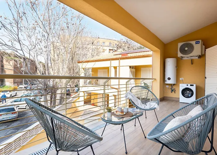Urban Oasis Labicana Modern Loft With Terrace * Rom